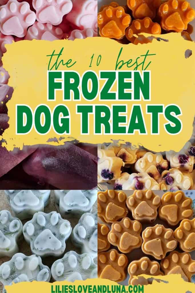 The 10 Best Frozen Dog Treats Lilies, Love, and Luna